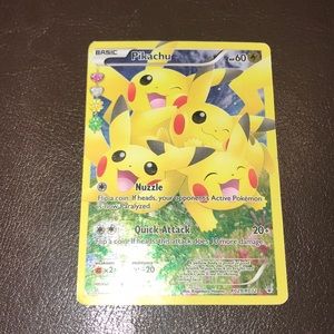 Pikachu Pokémon card